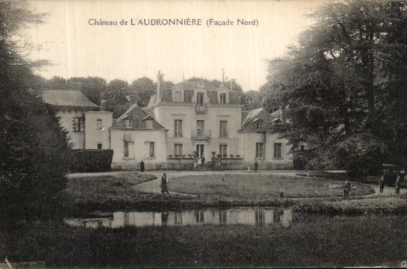CPA Chateau de L Audronniere Facade Nord