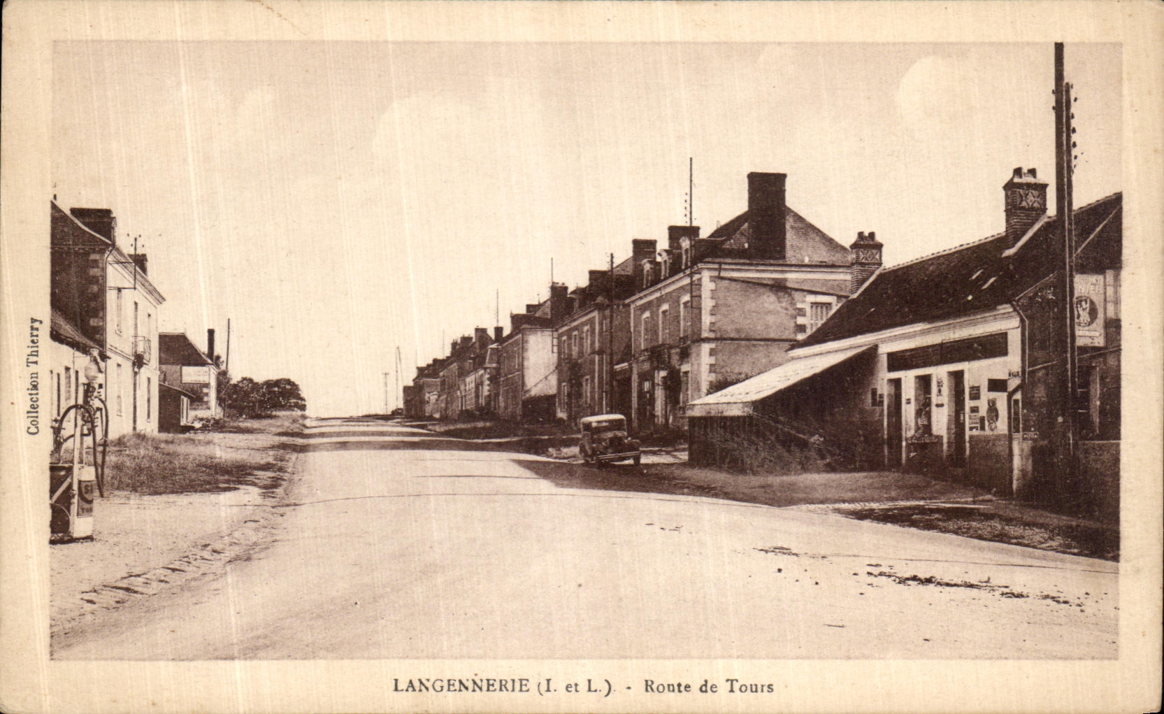 Langennerie (I. en L.) — Weg naar Tours — Uitgaven N. Gondry, Tours