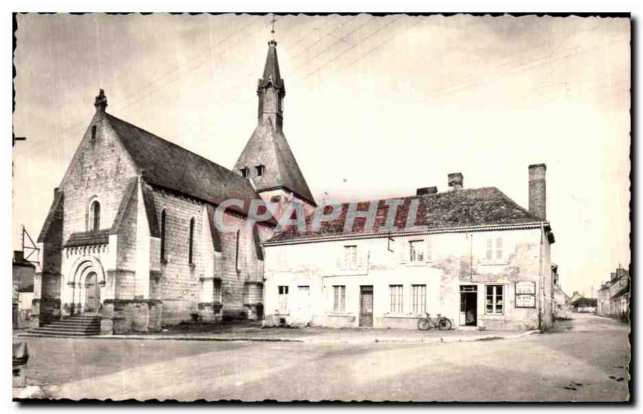 CPA Nouans Les Fontaines L Eglise