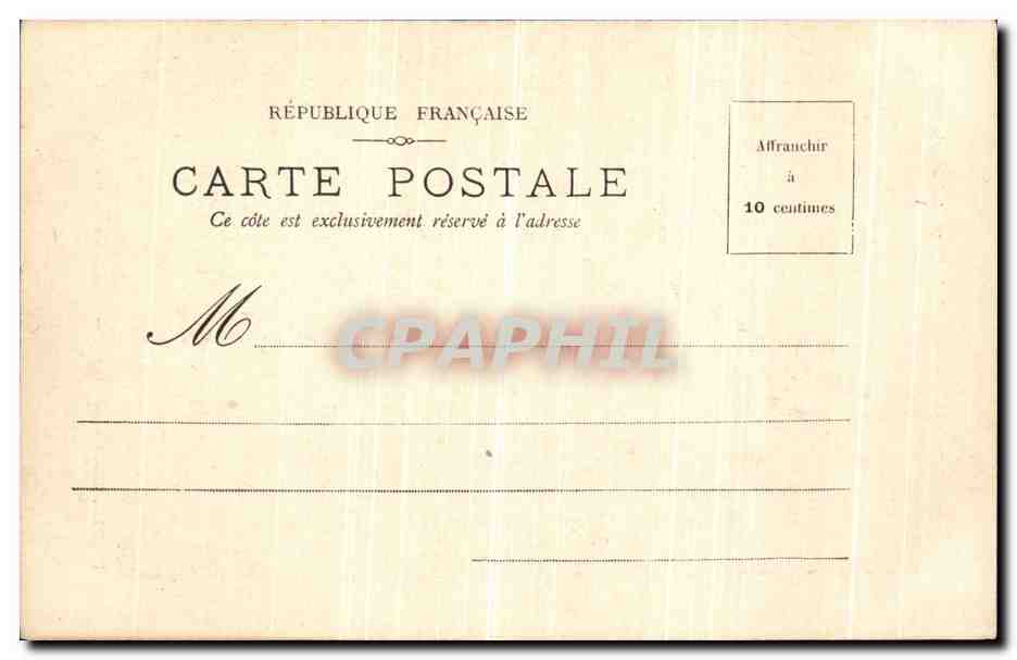 CPA L lle Bouchard Eglise St Maurice Portail Iateral — Rückseite