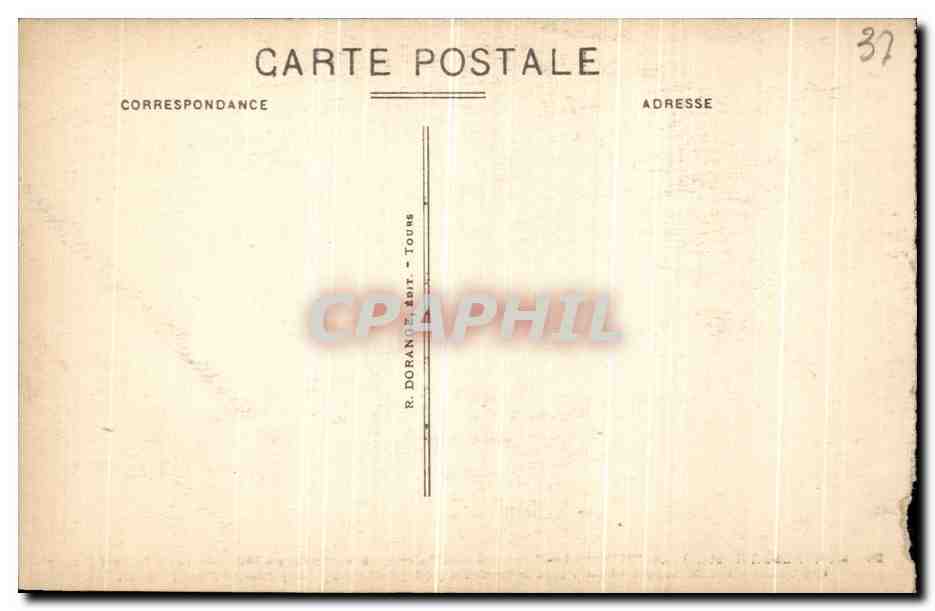 CPA Montresor Le Chateau Le Massacre des Polonais a Varsovie en 1861 par Tony Robert Fleury — Rückseite