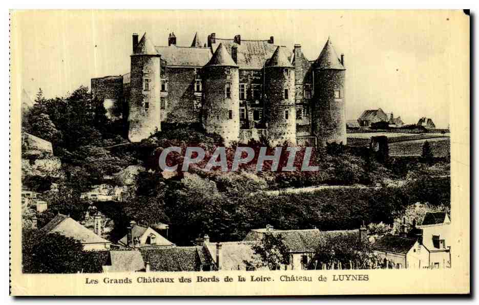 CPA Luynes Les Grandes Chateaux des Bords de la Loire Chateau de 