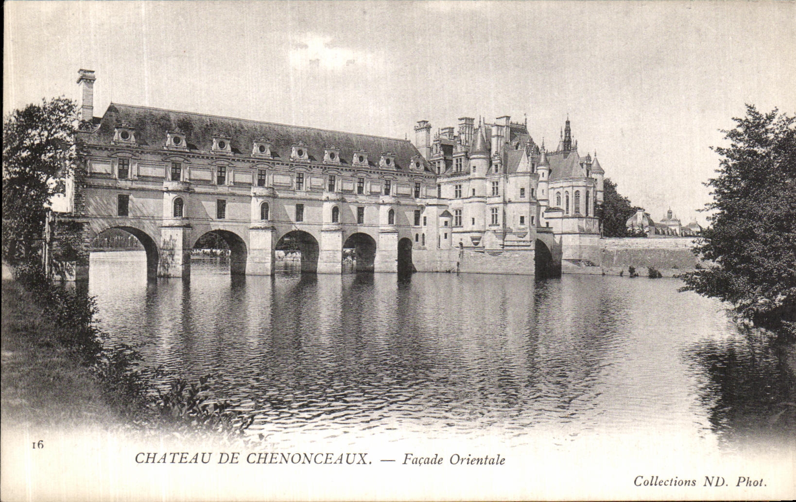 CPA Le Chateau de Chenonceaux Facade Orientale 