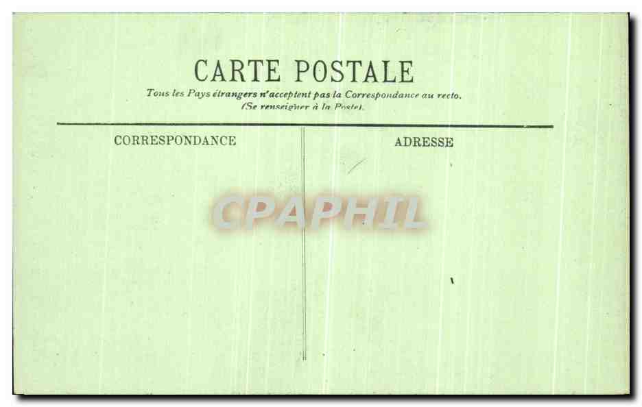 CPA Chenonceaux Le Chateau Le Puits et les Communs  — Rückseite