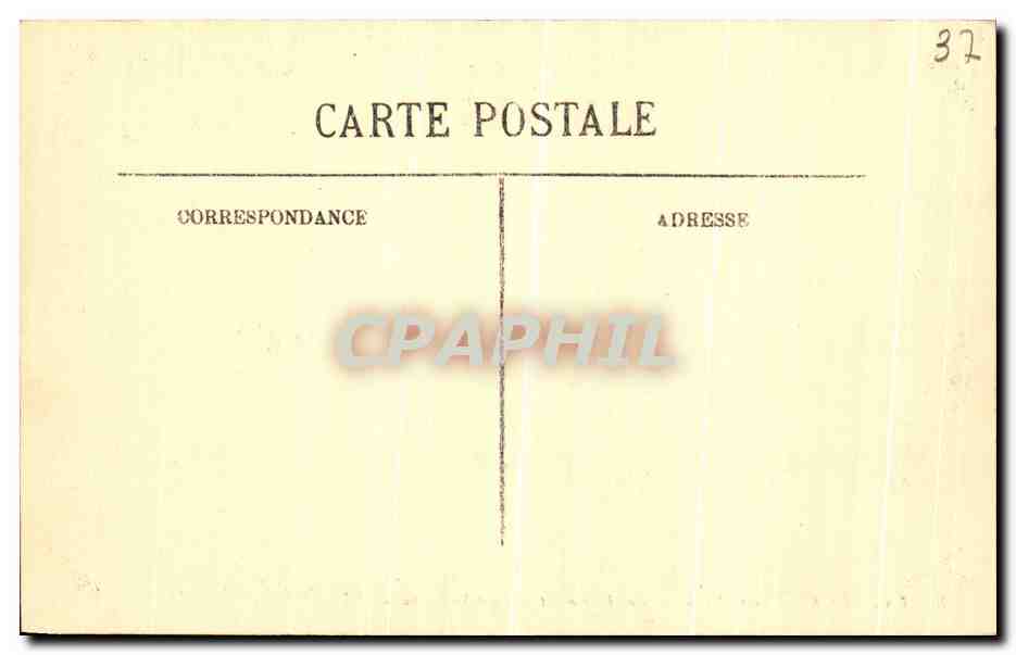 CPA Langeais Le Chateau Les Jardins et le Pont Suspendu  — Rückseite