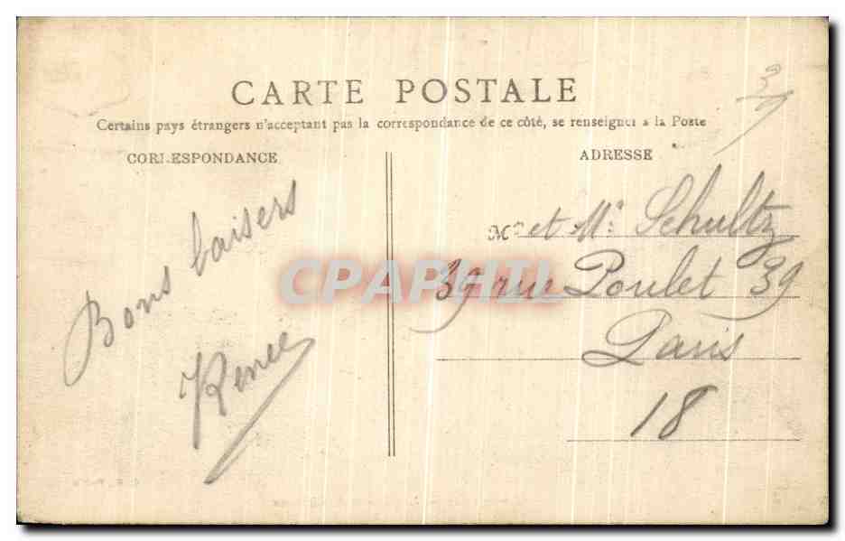 CPA Langeais L Eglise et le Chateau  — Verso
