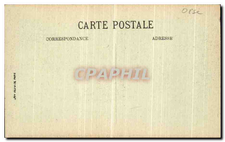 CPA Dives L Eglise Le Baptistere  — Rückseite