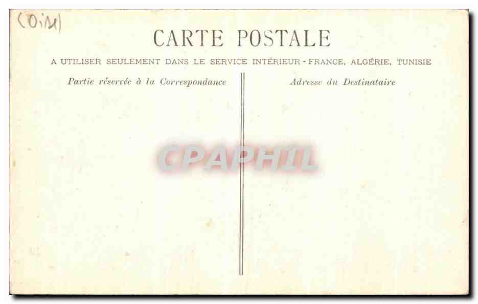 CPA Nanteuil Le Haudouin Le Portail de l Eglise  — Rückseite