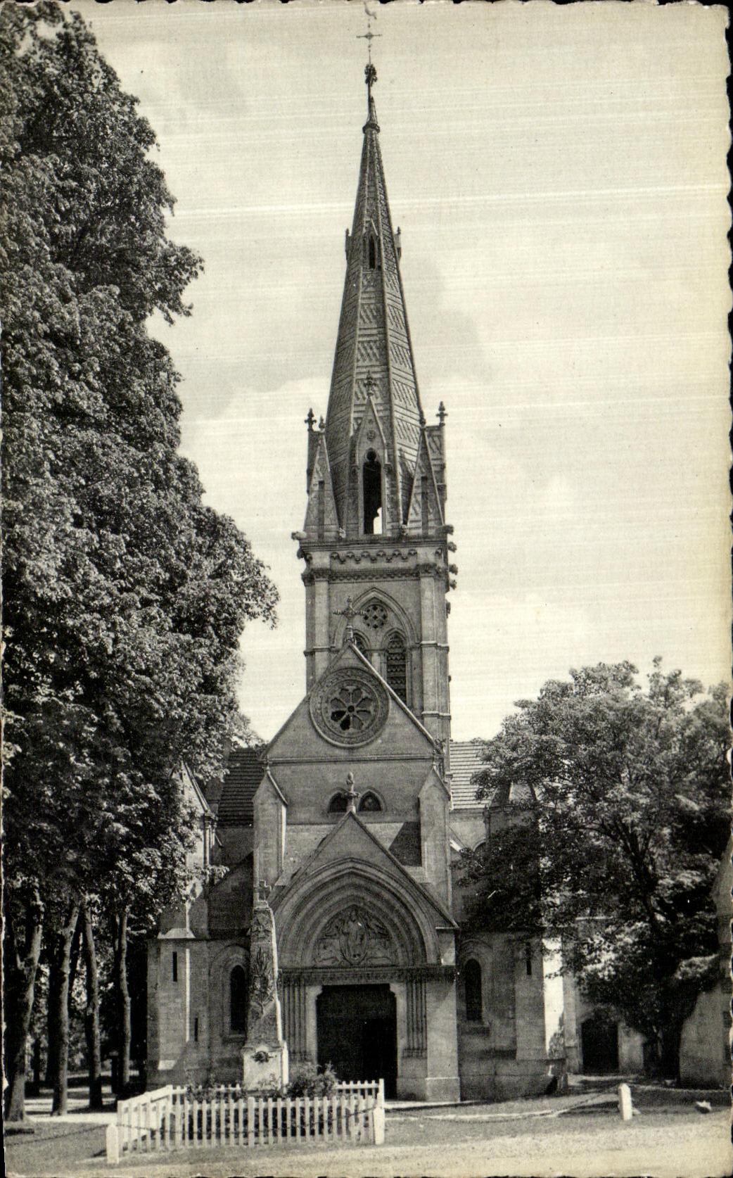 Église de Mouchy — Bernièrescourt (Oise) — éditeur Nail-Jaret, n° 6093