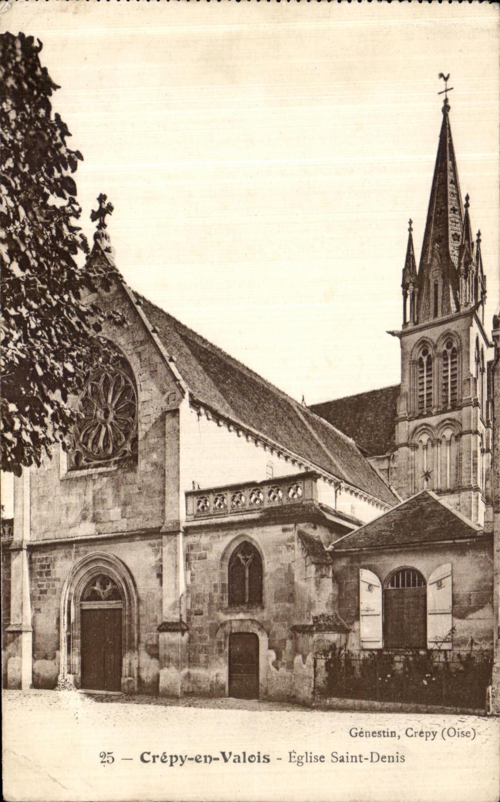 Crépy-en-Valois — Iglesia de San Dionisio — Généstin, Crépy (Oise)