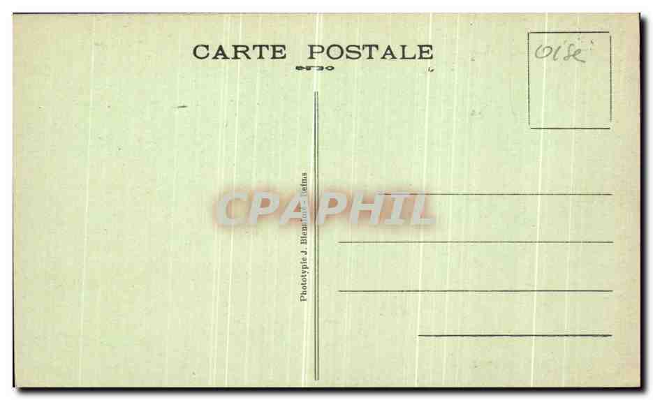 CPA Chateau de Mesnieres Institution Saint Joseph Vue d ensemble — Rückseite