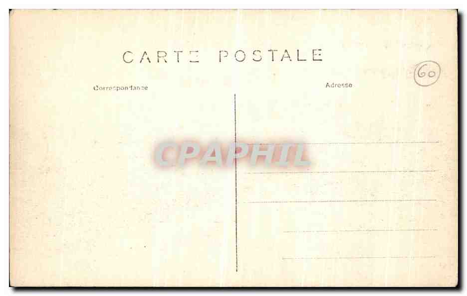 CPA Noyon La Cathedrale Militaria  — Rückseite