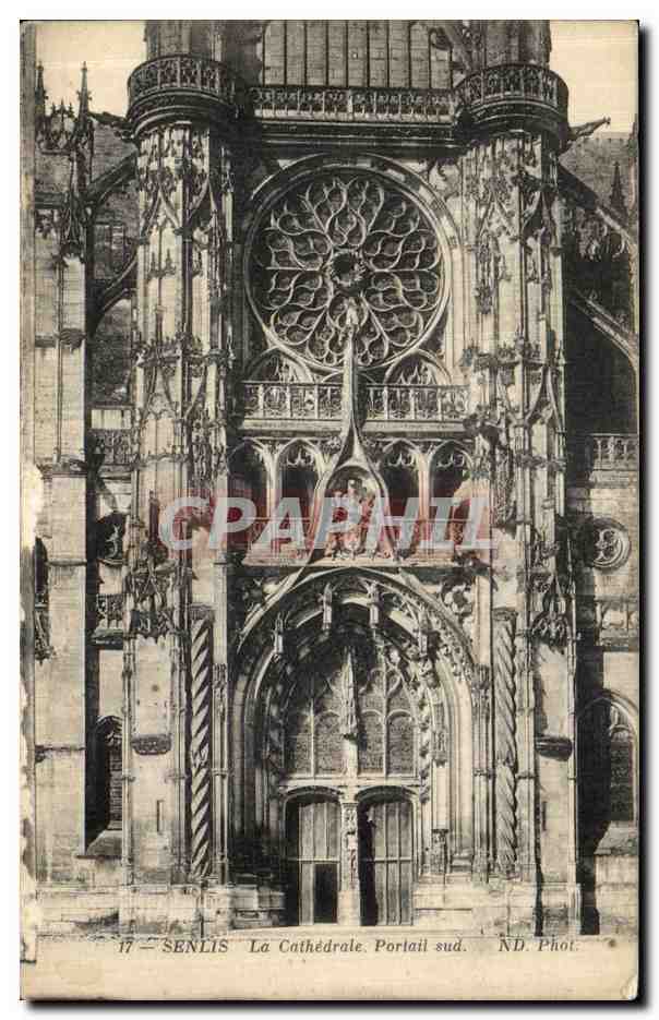 Senlis — La Cathédrale. Portail sud — ND. Phot.