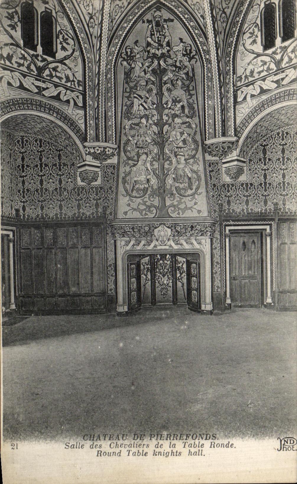 Château de Pierrefonds — Salle des Chevaliers de la Table Ronde — JND Phot.