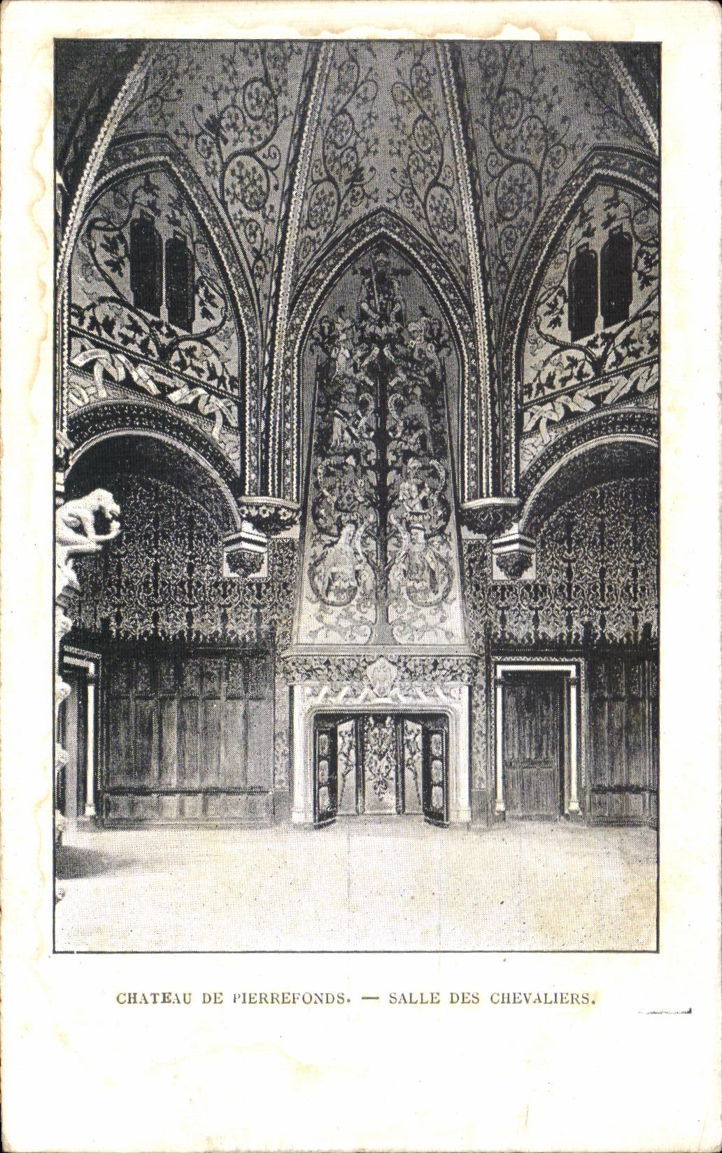 Château de Pierrefonds — Salle des Chevaliers — Éditeur non identifié, n° de série non visible