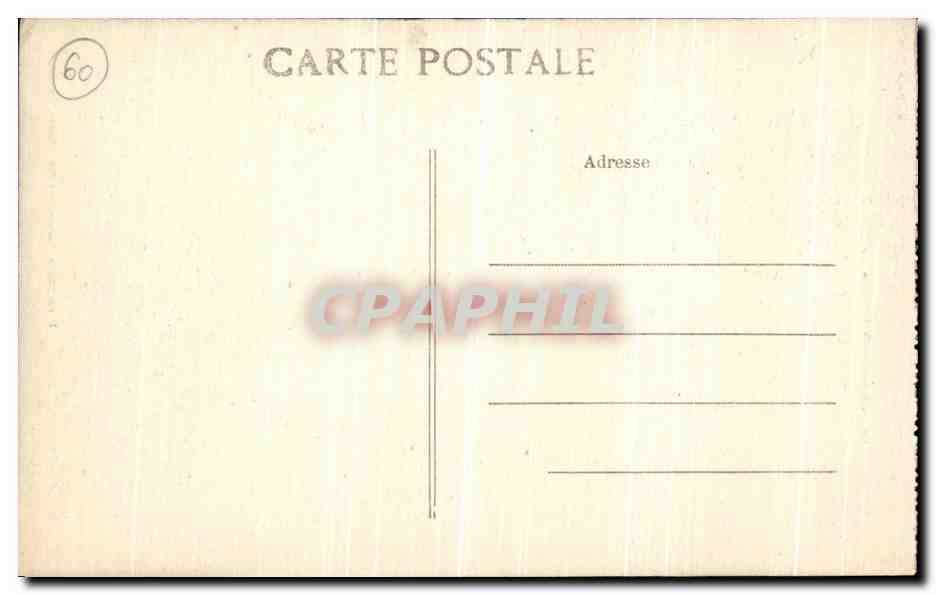 Compiègne - L'Église Saint-Jacques — J. Pennequin, Compiègne - reproduction Inetr'dite — Verso