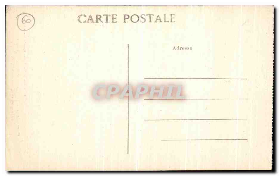 CPA Compiegne Le Monument de G Guynemer — Verso