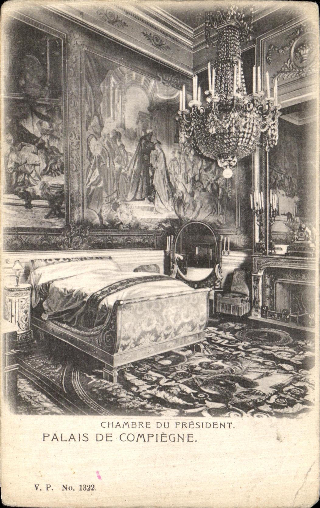Chambre du Président — Palais de Compiègne — V.P. No. 1322