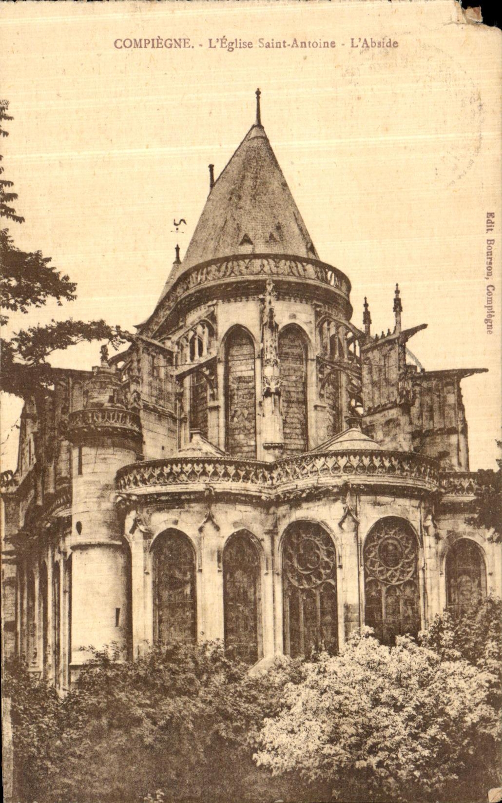 Compiègne - L'Église Saint-Antoine - L'Abside