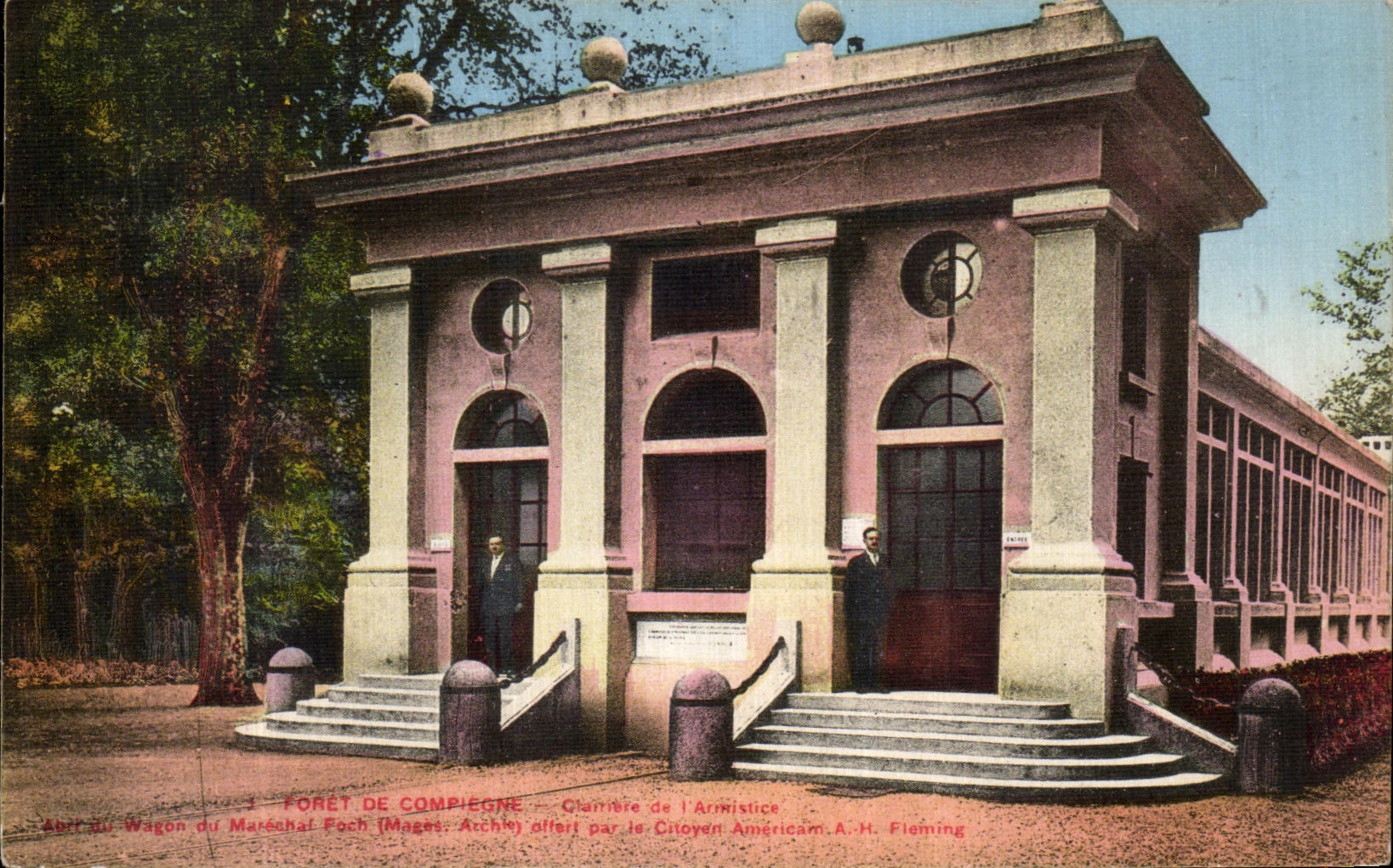CPA Foret De Compiegne clairiere de l Armistice Militaria