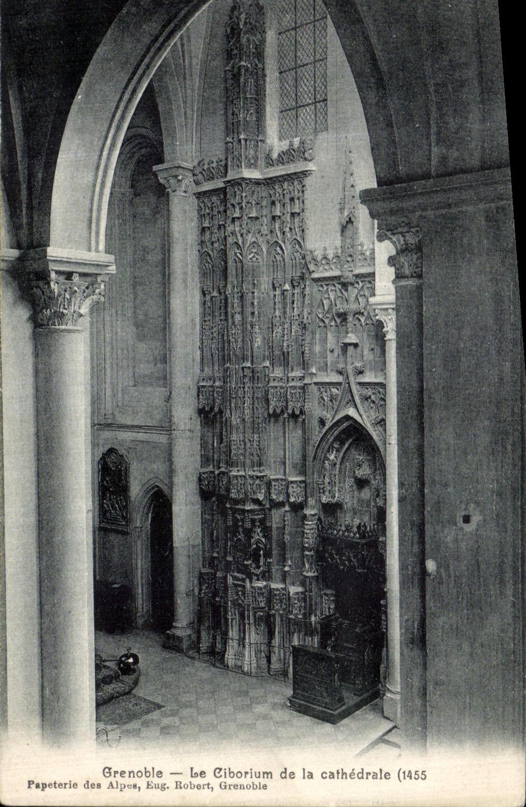 CPA Grenoble Le Ciborium de la Cathedrale