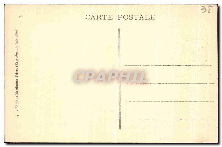Grenoble — L'Isère, le St-Eynard et la Dent de Crolles — Éditions Martinotto Frères — Reverso