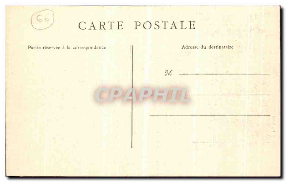 Château de Chantilly — Cabinet de Monsieur le Prince — B. F., Paris — Reverso