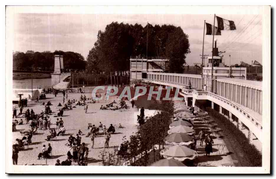 CPA Plage de Lys Chantilly a Boran Un Coin de la Plage et les Cabines