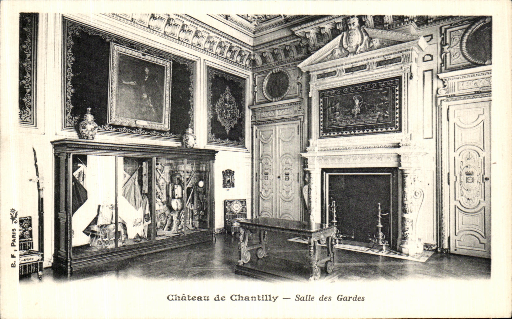 Château de Chantilly — Salle des Gardes — B.F. Paris