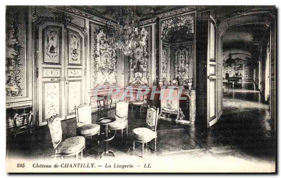 Château de CHANTILLY — La Lingerie — LL