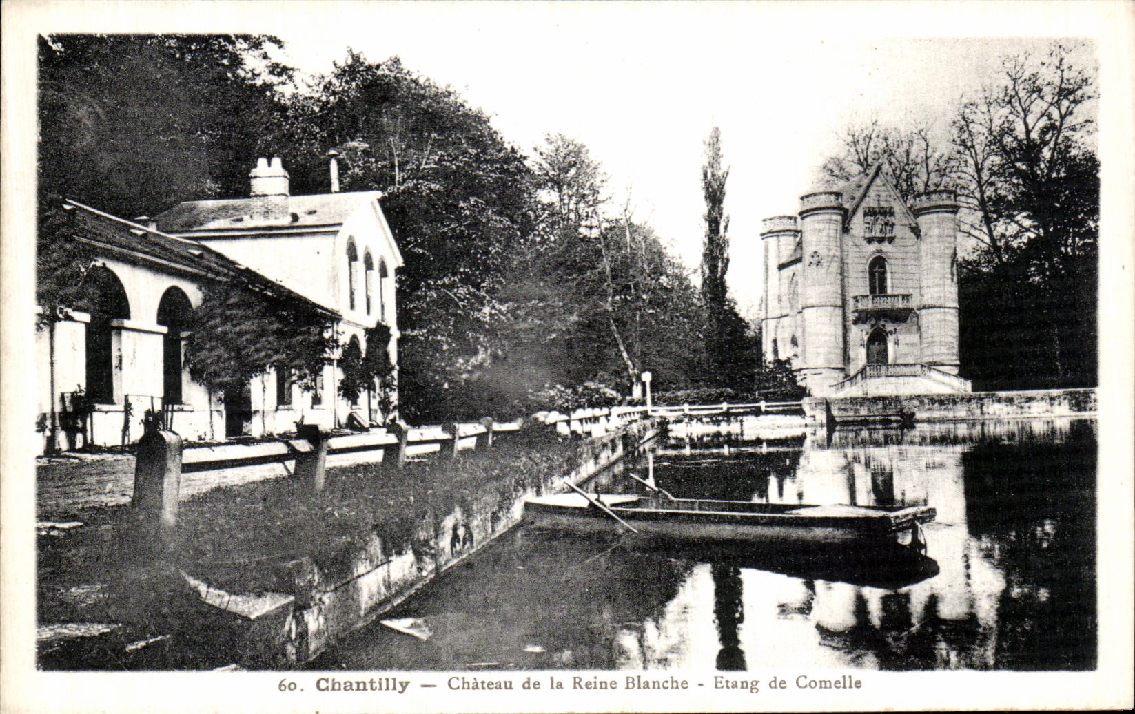 Chantilly — Château de la Reine Blanche - Étang de Comelle — n°60