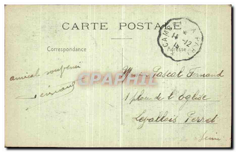 CPA Coucy Le Chateau Vue Generale prise des remparts Militaria — Reverso