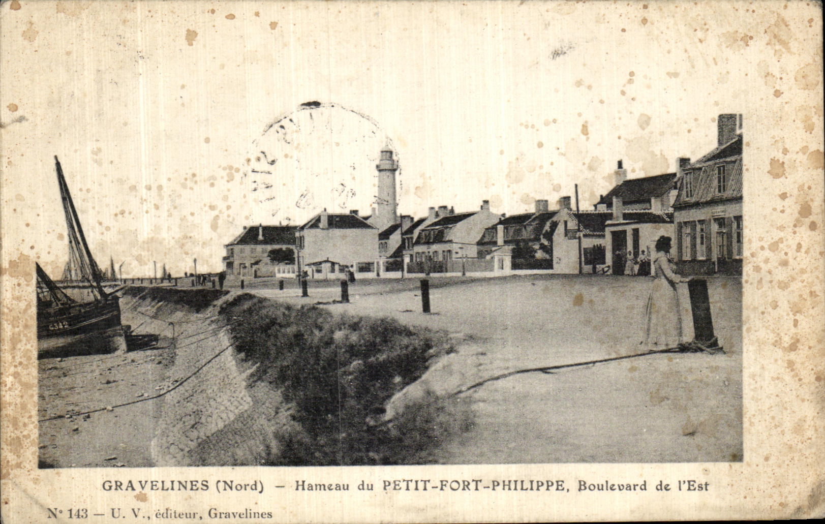 CPA Gravelines Hameau du Petit Fort Philippe Boulevard de l Est
