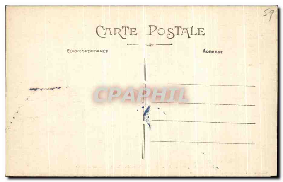 CPA Abbaye de Solesmes Tombeau du Christ David et Isaie — Verso