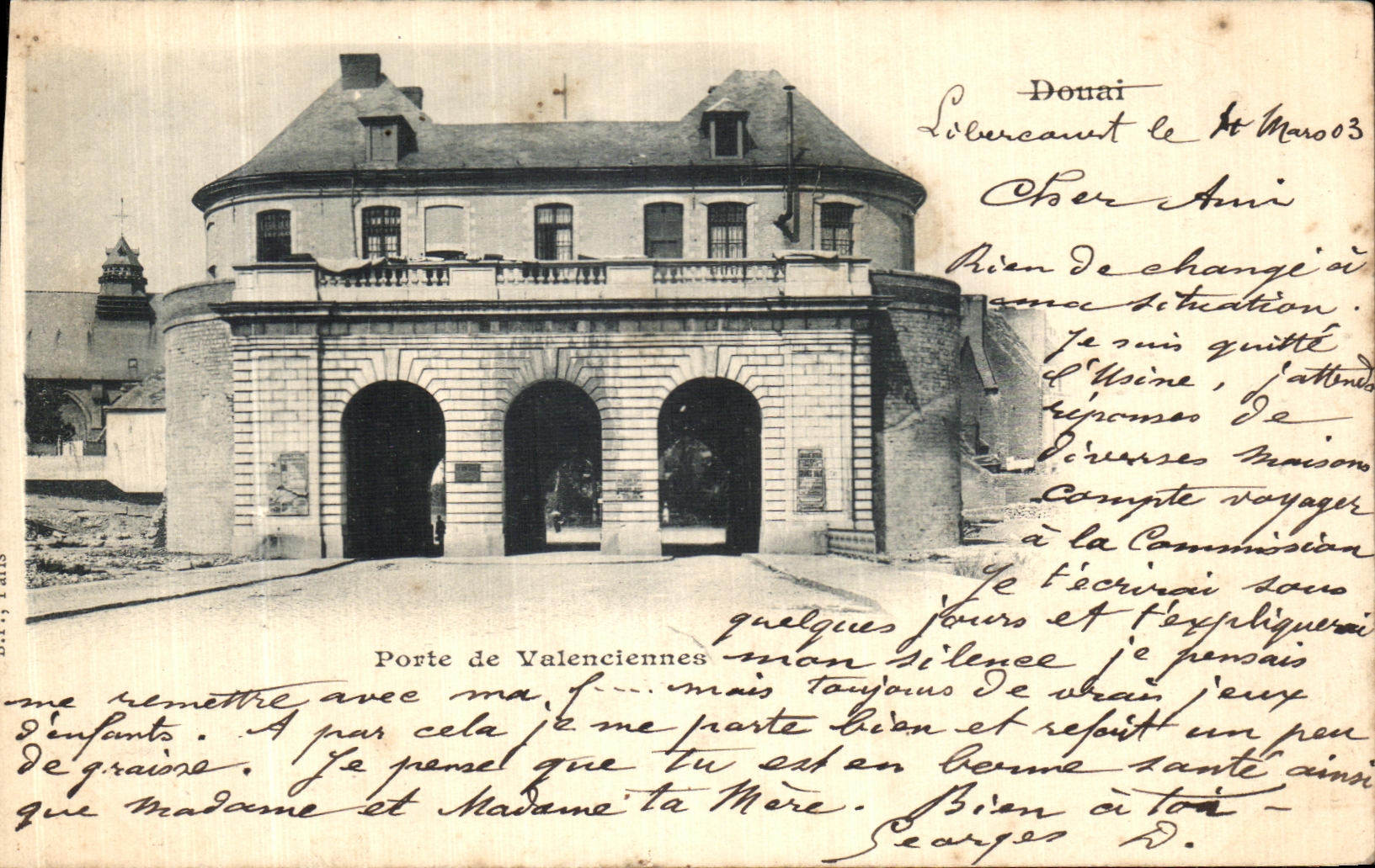CPA Douai Porte de Valenciennes
