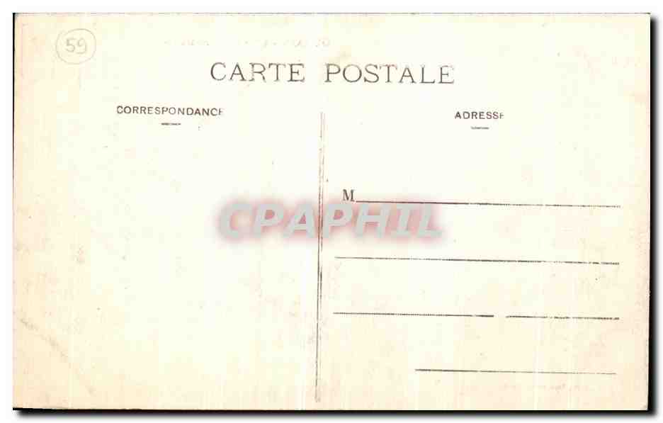 CPA Roubaix Eglise Saint Martin  — Rückseite