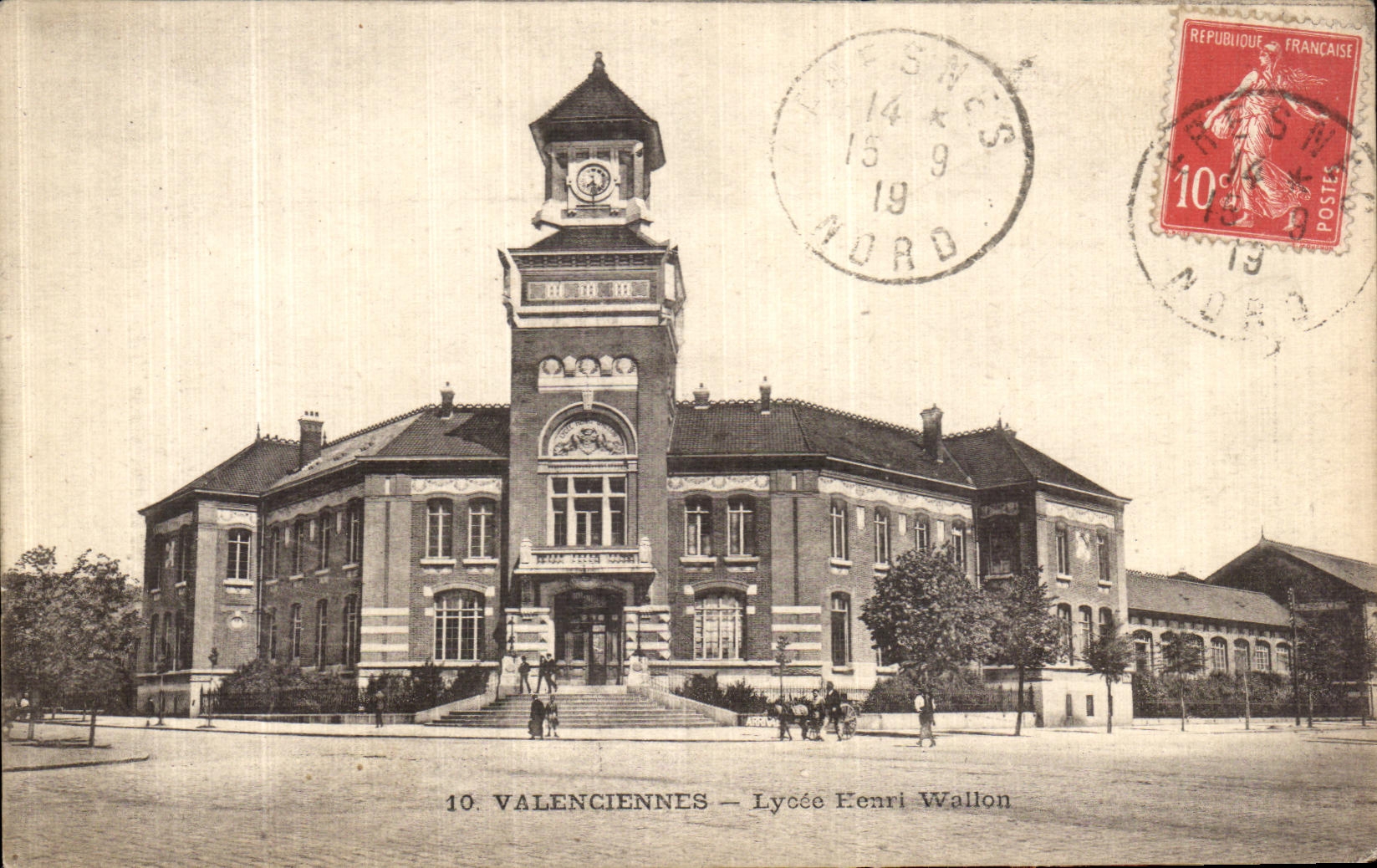 Valenciennes — Lycée Henri Wallon — Simi-Bregor frères, Paris