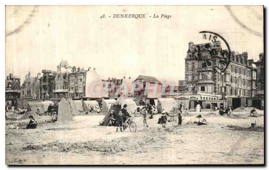 CPA Dunkerque La Plage 