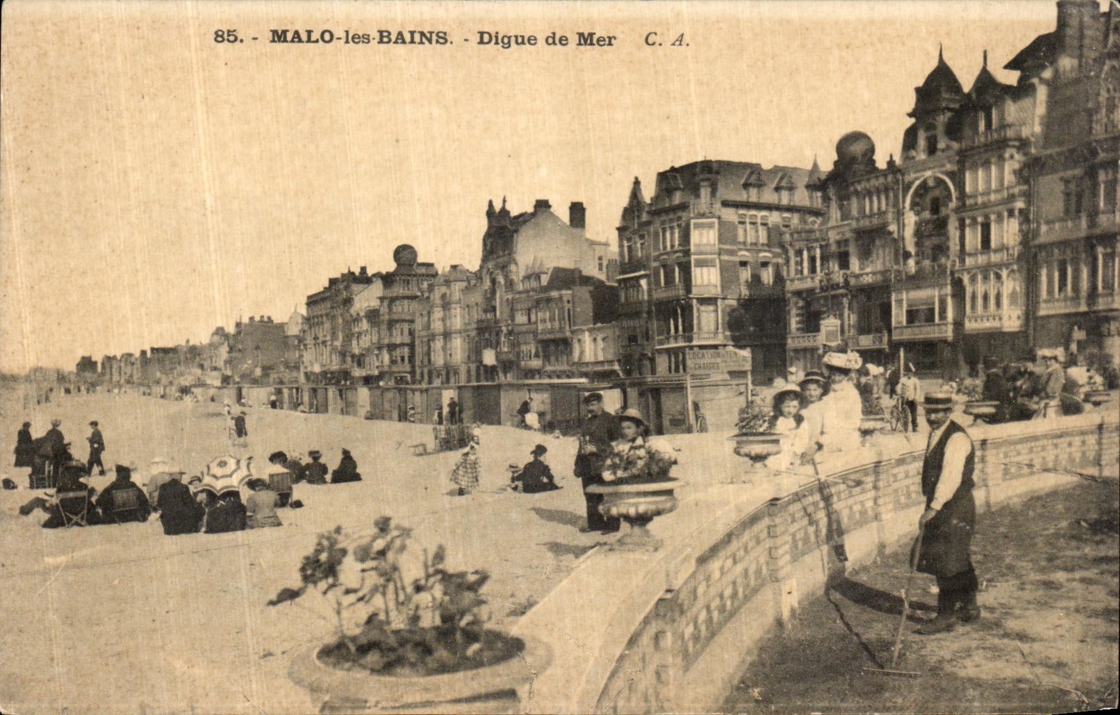 Malo-les-Bains - Digue de Mer — C.A. n°85