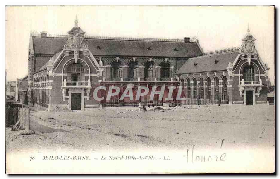 CPA Malo les Bains Le Nouvel Hotel de Ville 