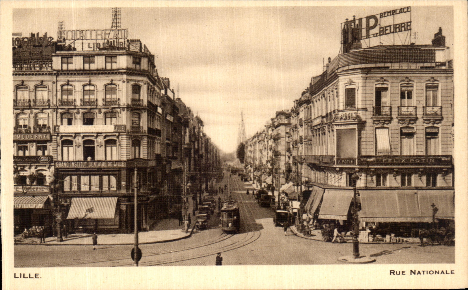 CPA Lille Rue Nationale 