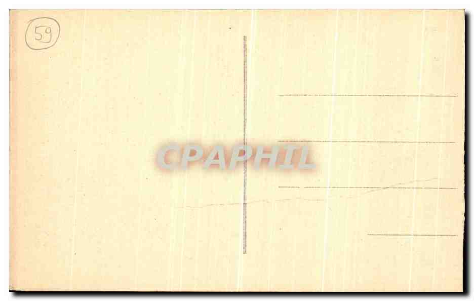 CPA Lille Rue Nationale  — Verso