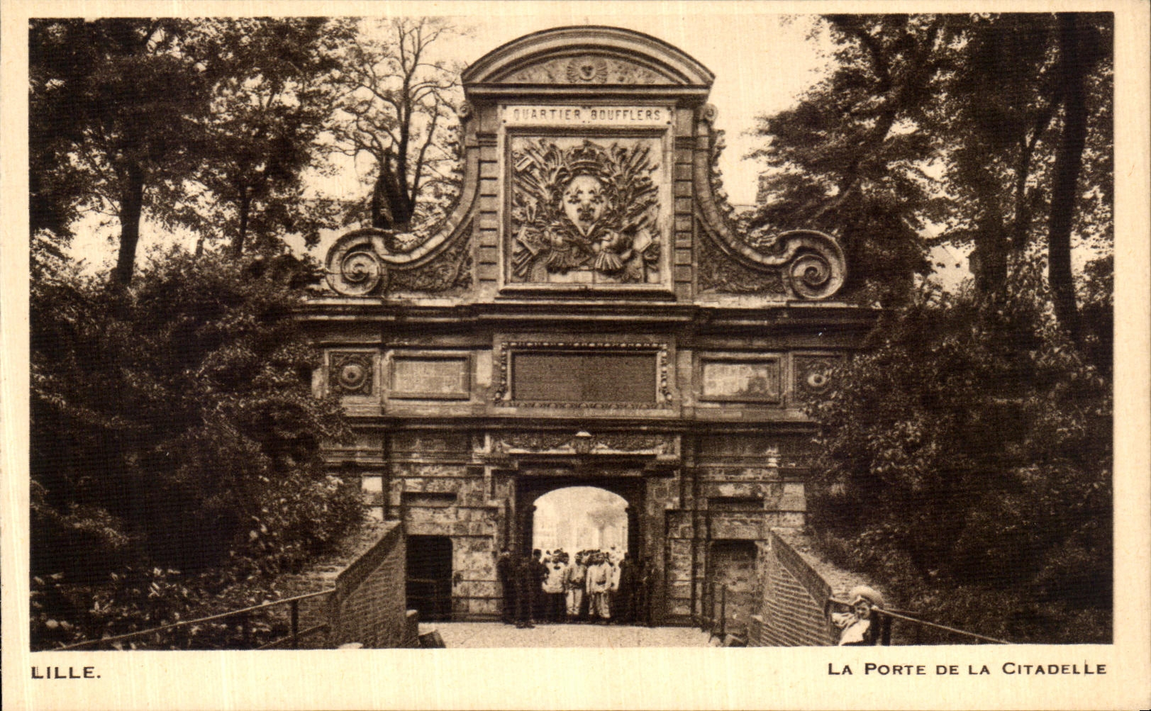 CPA Lille La Porte De La Citadelle 