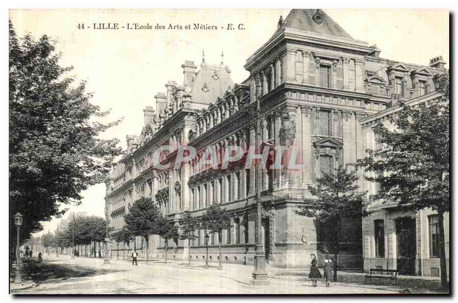 CPA Lille L Ecole des Arts et Metiers 
