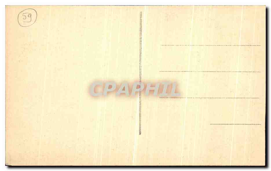 CPA Lille Le Monument Des Fusilles Militaria — Back