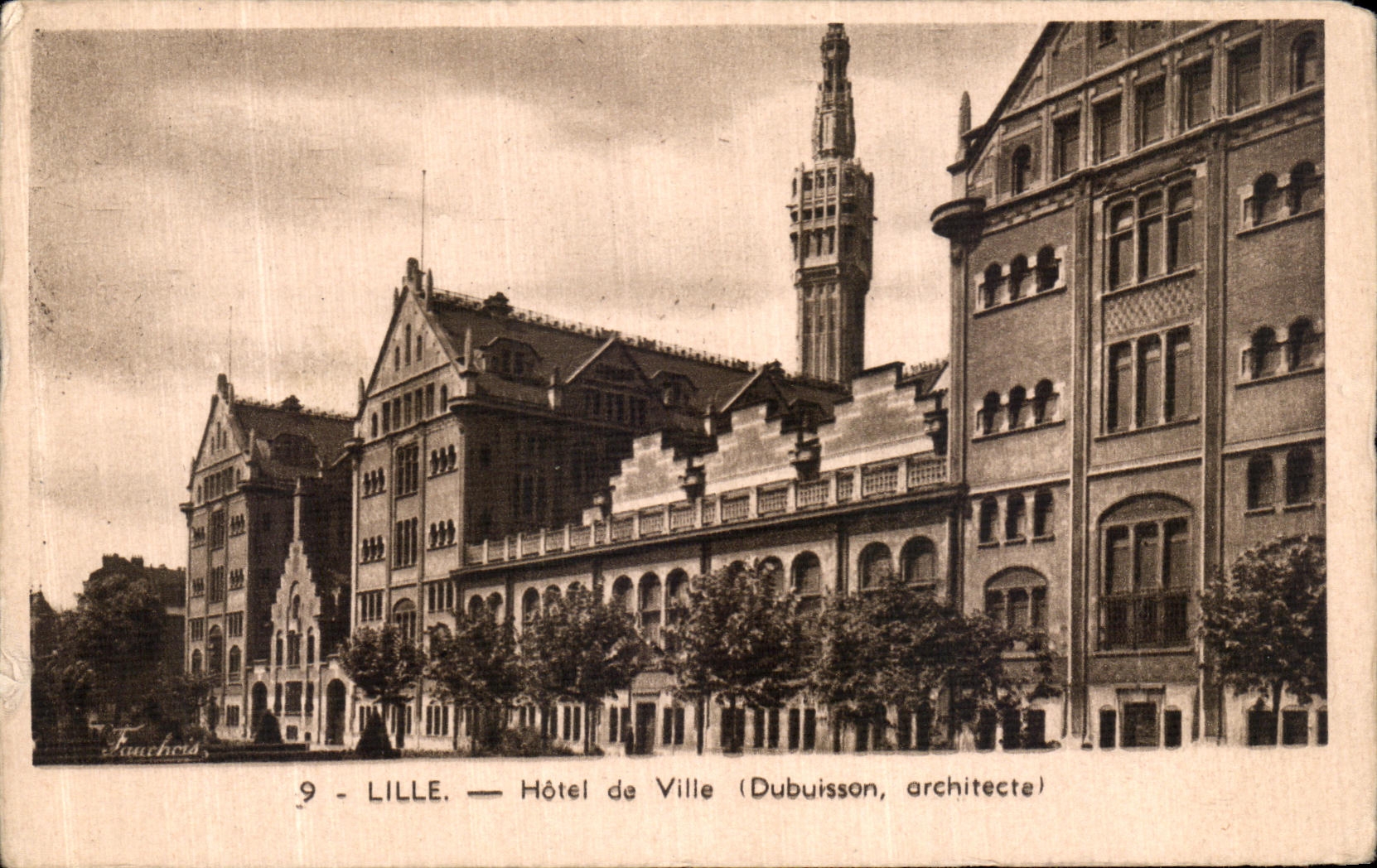 Lille — Rathaus (Dubuisson, Architekt)
