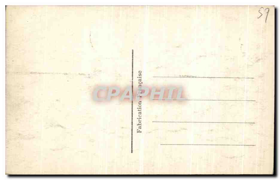 CPA Le Pont Royal A Lille Entreprise Lajoinie Constrcteurs 1923 — Verso