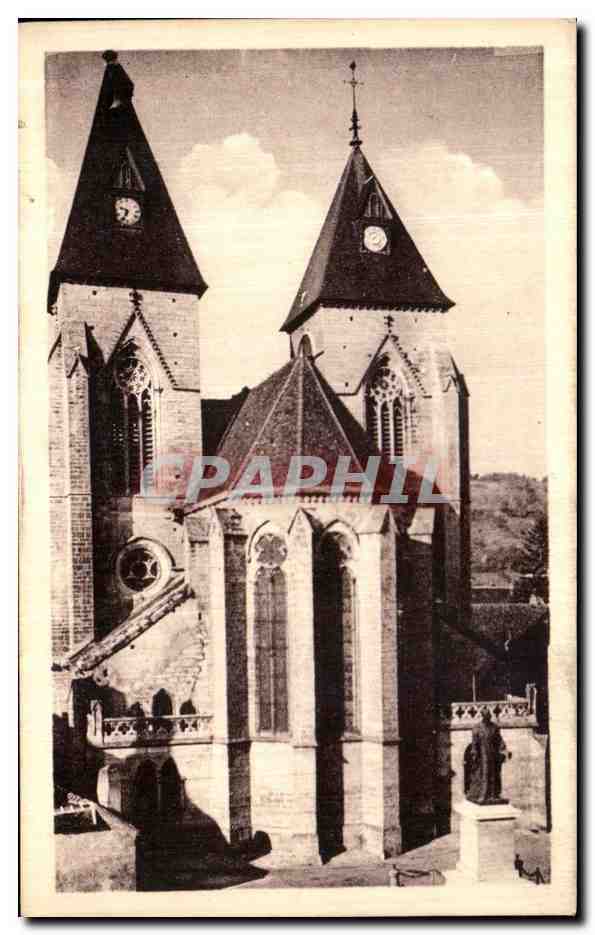 CPA Varzy L Eglise St Pierre 