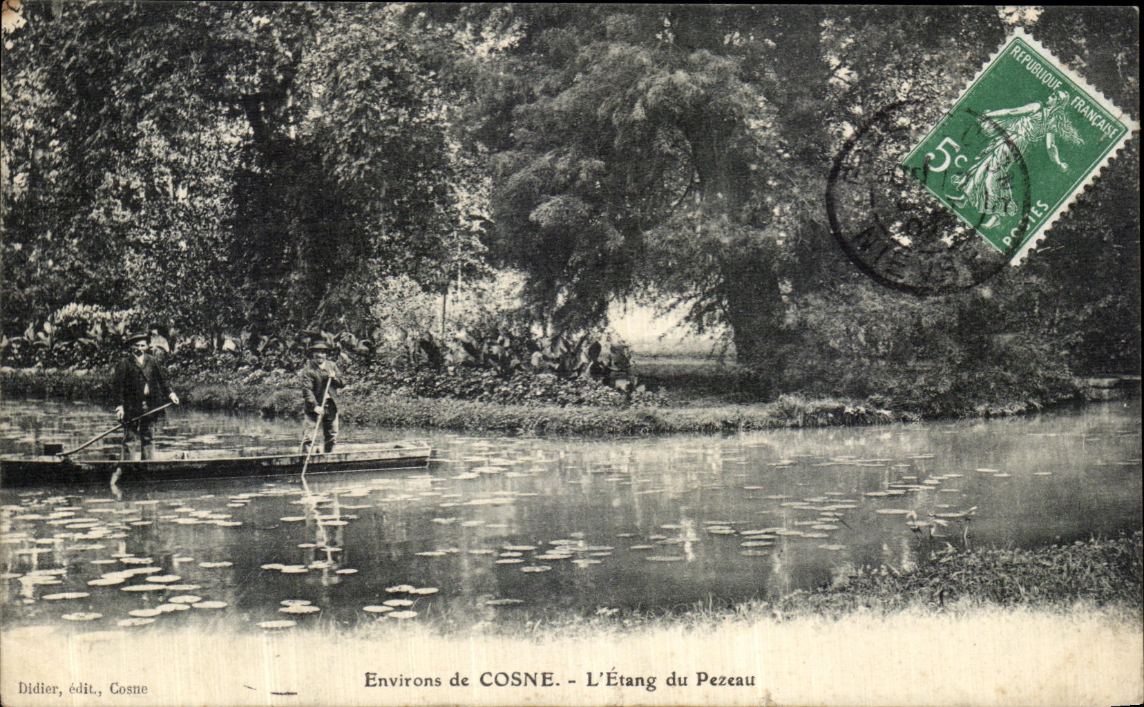 Environs de COSNE - L'Étang du Pezeau — Didier, édit., Cosne