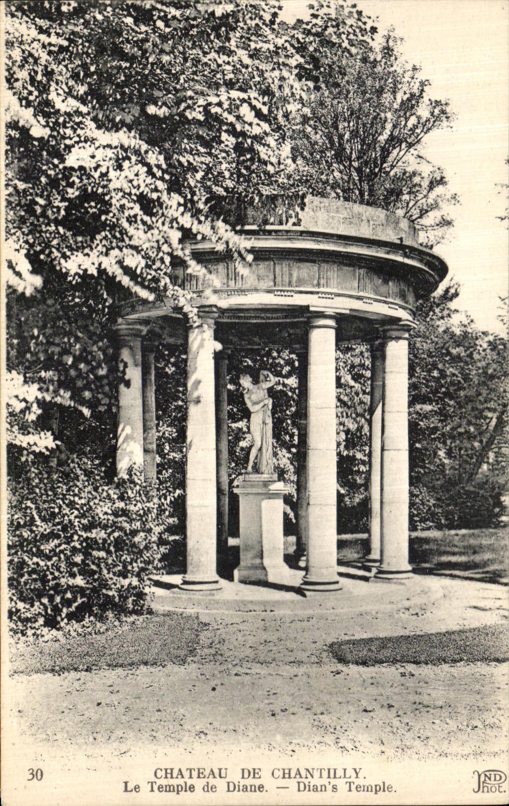 Le Temple de Diane — Château de Chantilly — JND Phot.